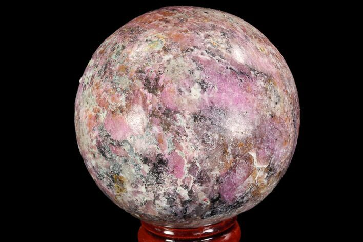 Polished Cobaltoan Calcite Sphere - Congo #95012